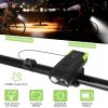 20000LM Bike Front Lights Set Bicycle Headlights w/120dB Loud Horn IPX5 Water-Resistant 4000mAh USB Rechargeable for Night Riding