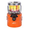 2000W 2 In 1 Camping Stove Tent Heater Outdoor Gas Stove Portable Backpacking Stove with 3 Modes 360Â° Radiant Heating for Camping Hiking Picnic BBQ