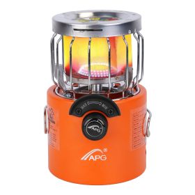2000W 2 In 1 Camping Stove Tent Heater Outdoor Gas Stove Portable Backpacking Stove with 3 Modes 360Â° Radiant Heating for Camping Hiking Picnic BBQ