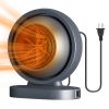 380W Space Heater with 30Â° Tilting Angle 3S Fast Heating Portable Desktop Electric Heater For Indoor Use With Overheat Protection Tip Over Protection