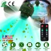Portable Camping Ceiling LED Fan 5200mAh USB Battery Powered Hanging Tent Lantern Fan Power Bank with 3 Fan Speed 3 Light Brightness Smart Timer Displ