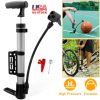 Mini Bike Pump Portable Bicycle Tire Inflator Ball Air Pump w/ Mount Frame For Mountain Road Bike
