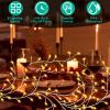 Lighted Birch Garland 7.87FT Lighted Twig Vine Lights 144LED Birch Garland with Lights String Light with Timer 8 Modes IP45 Waterproof for Christmas F