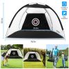 Golf Net Golf Training Aids Practice Nets Driving Hitting Nets with Target Cloth Carry Bag for Indoor Outdoor Sports