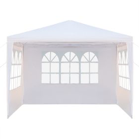 10''x10''(3 x 3m)Three Sides Waterproof Tent with Spiral Tubes XH