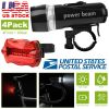 Universal  Front Rear Bike Light Set IPX5 Water-Resistant Bike Headlight Taillight Tool-Free Mounting Quick Release